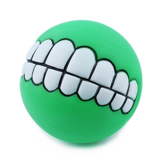 Pelota de silicona masticable para perros de razas grandes