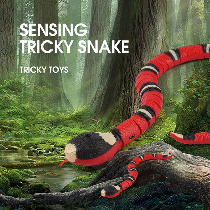 Juguete Inteligente con Sensor para Gatos (Serpiente)