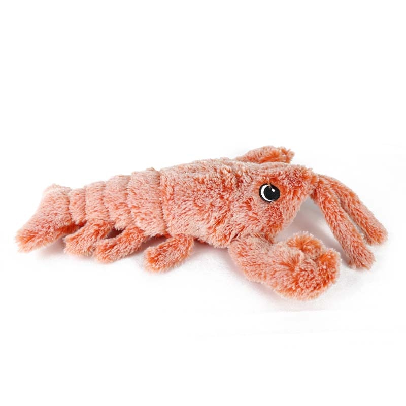 Juguete de peluche con sonido de langosta para perros y gatos