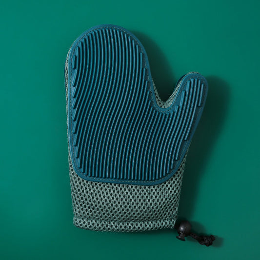 Guantes de silicona para masaje y cepillos quitapelos para mascotas